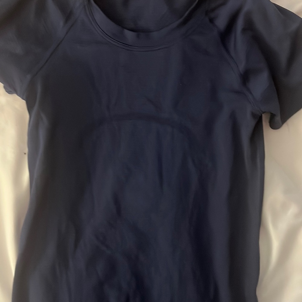 size 0 LULUMON SWIFTLY TEC!! blue!